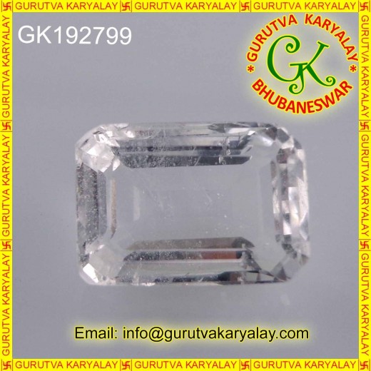 Ratti-8.65 (7.85ct) NATURAL WHITE TOPAZ